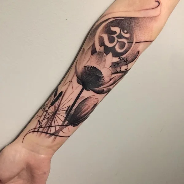 Lettering tattoo by Иван Дзумик