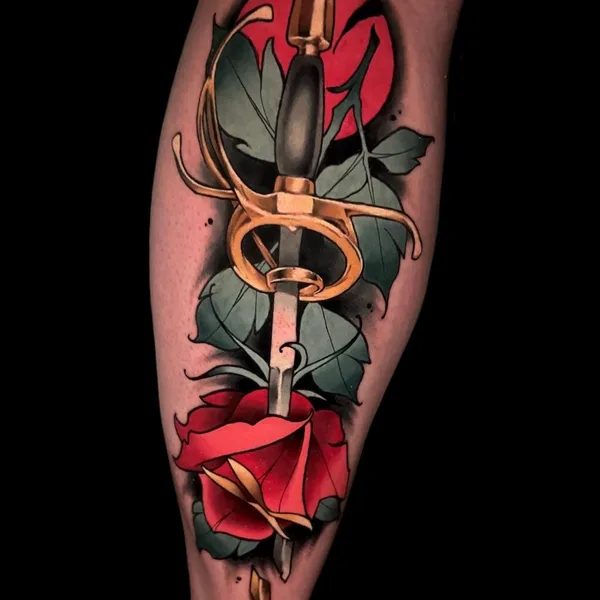 Neo Traditional tattoo by andreytattooing in Cranston