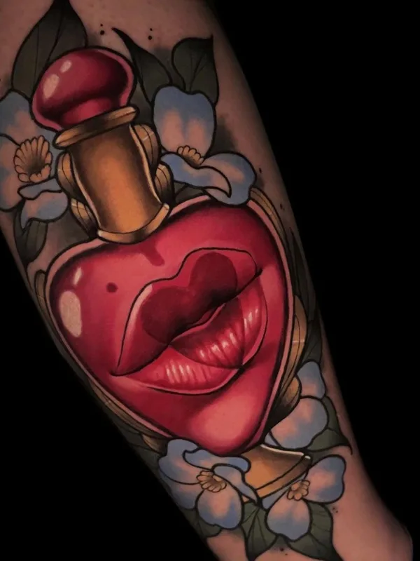 color neo traditional tatuaje en forearm #61297 | Tatuador andreytattooing