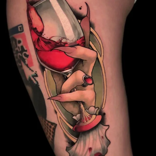 Neo Traditional tattoo by andreytattooing in Cranston