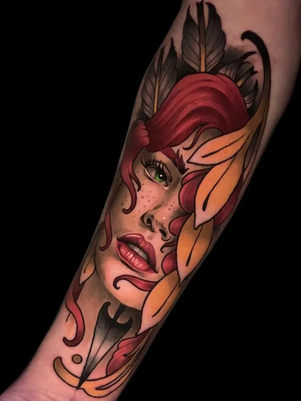 female color realism tatuaje en forearm #61294 | Tatuador andreytattooing