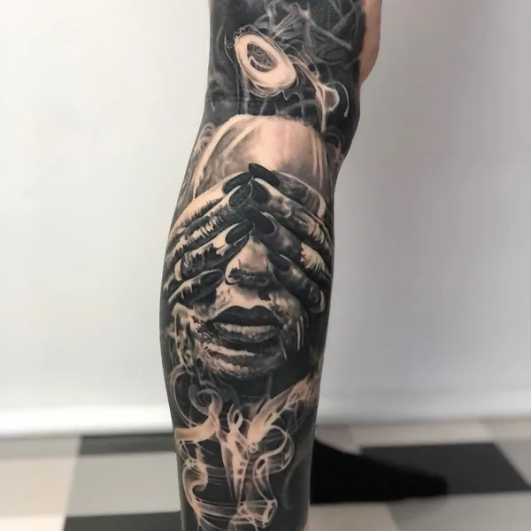 Realism tattoo by Mirko Vlahovic in Subotica