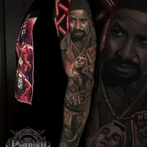 Realism tattoo by Aleksandar Poppino Popovic in Novi Sad