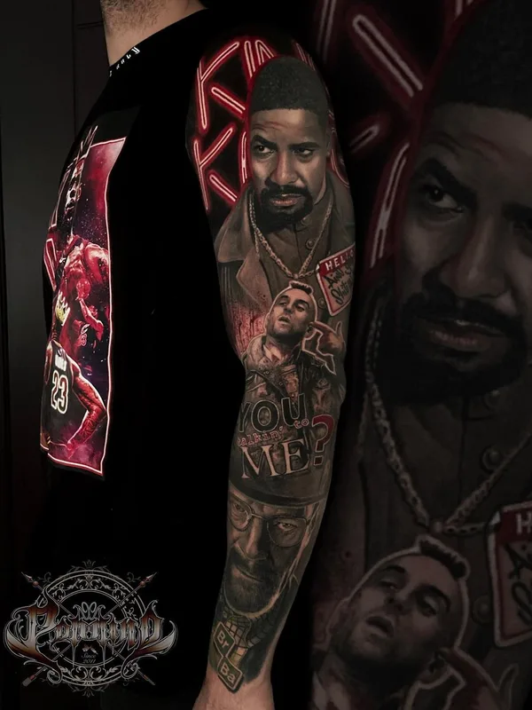 Realism tattoo by Aleksandar Poppino Popovic in Novi Sad