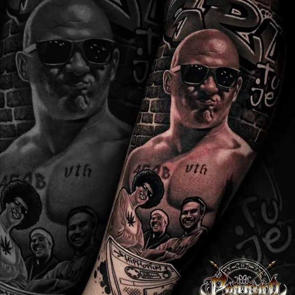 Realism tattoo by Aleksandar Poppino Popovic in Novi Sad