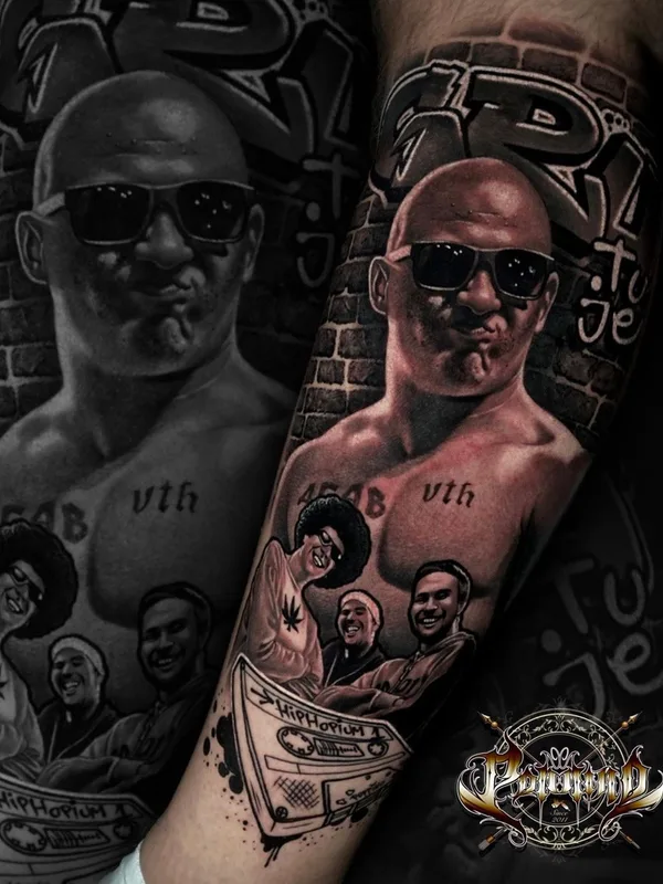 Realism tattoo by Aleksandar Poppino Popovic in Novi Sad