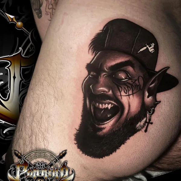 Realism tattoo by Aleksandar Poppino Popovic in Novi Sad