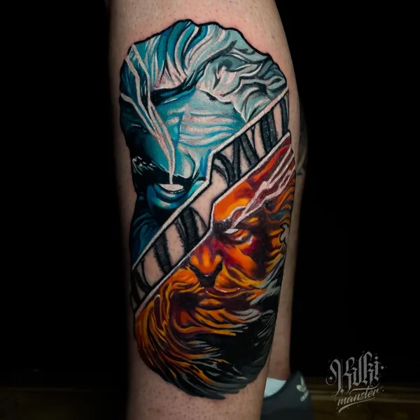 Реализм tattoo by kuki_manster in Novi Sad
