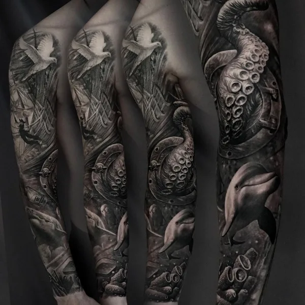 Realism tattoo by Slobodan Pepic in Beograd