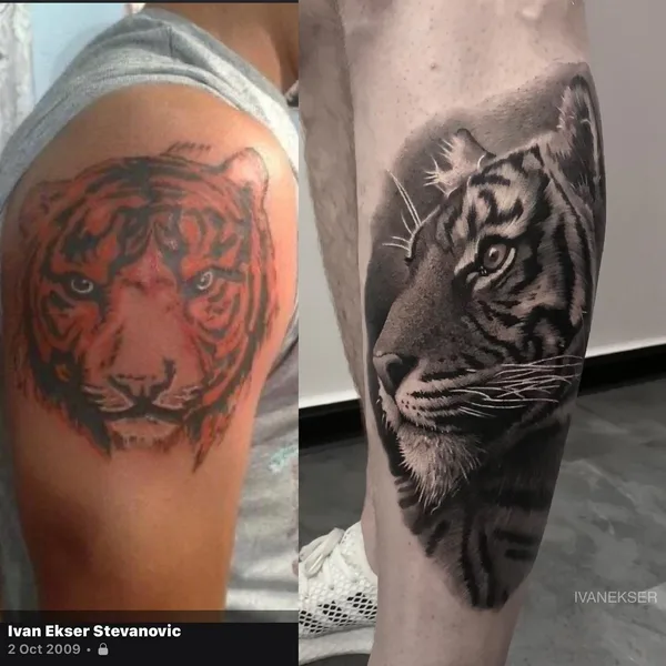 Realism tattoo by IVANEKSER in Beograd