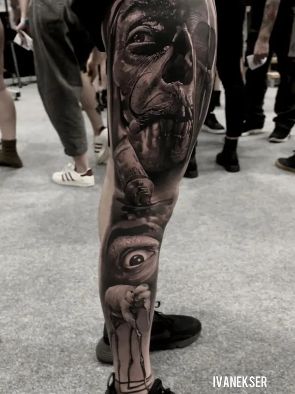 Realism tattoo by IVANEKSER in Beograd