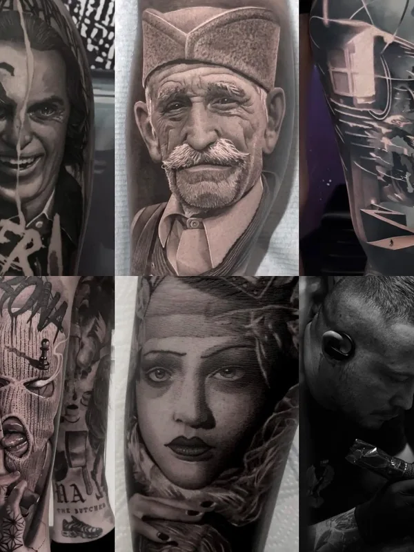Realism tattoo by IVANEKSER in Beograd