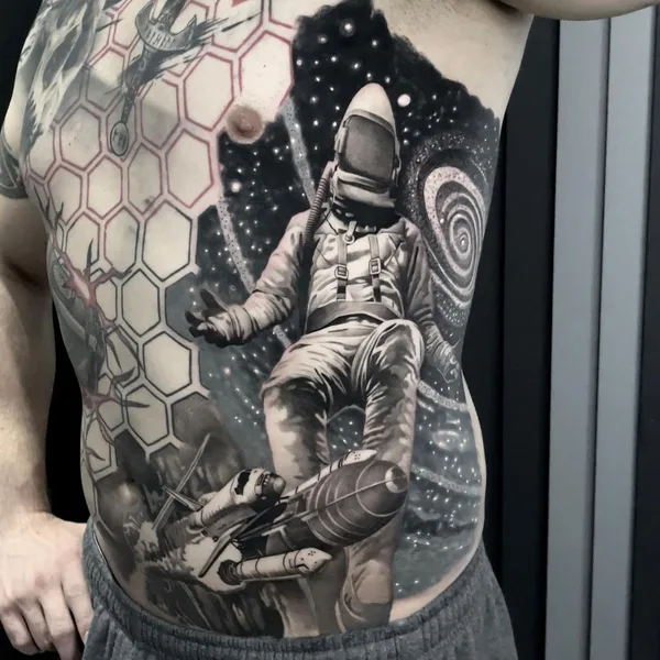 Realism tattoo by IVANEKSER in Beograd