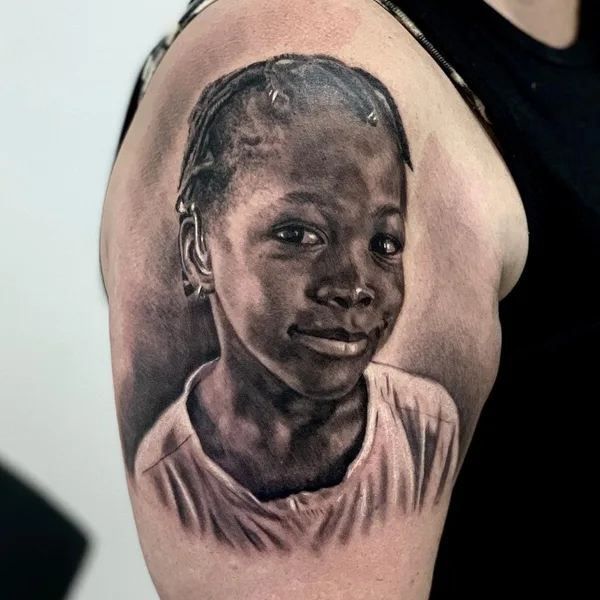 Realism tattoo by Filip Rajkovic in Niš