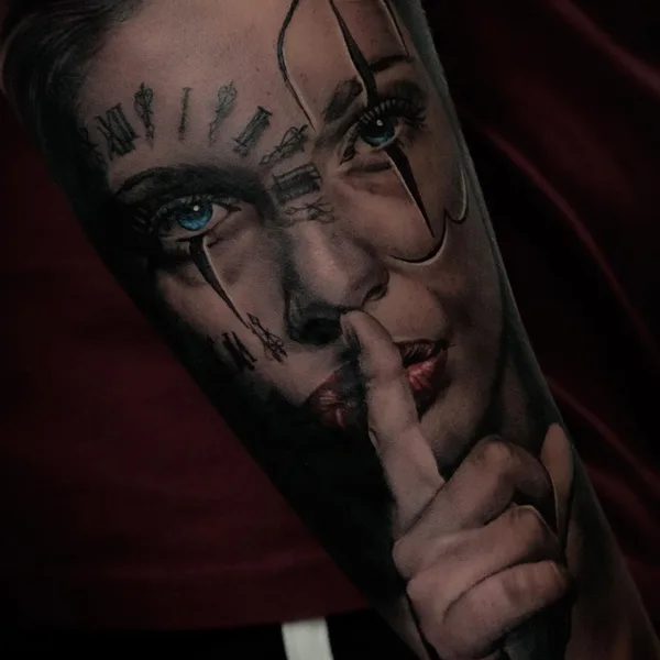 Realism tattoo by Ivan Marić in Beograd