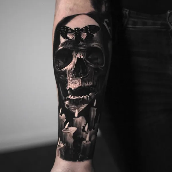 Realism tattoo by Milan Smiljanic in Beograd