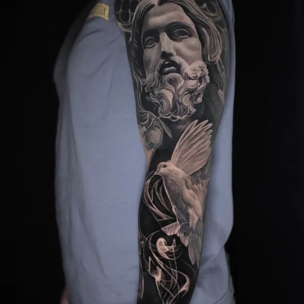 Realism tattoo by Milan Smiljanic in Beograd