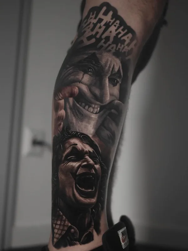 black and grey realism 타투 부위 calf #61392 | 타투이스트 Milan Smiljanic