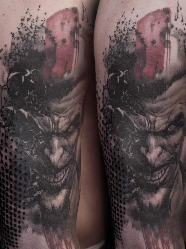Realism tattoo by Milan Kocić in Leskovac