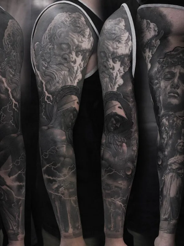 Realism tattoo by Milan Kocić in Leskovac