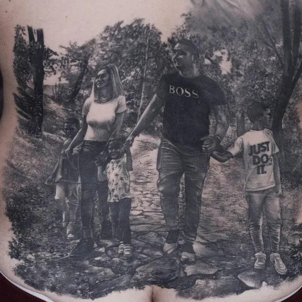 Realism tattoo by Milan Kocić in Leskovac