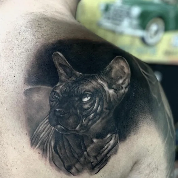 Realism tattoo by pekatattoo_artist in Leskovac