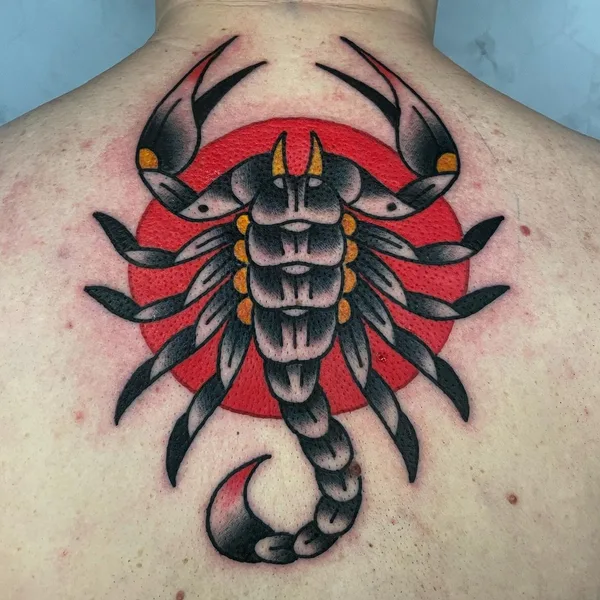 Олд Скул tattoo by Alexandr Kargapolov in Алматы