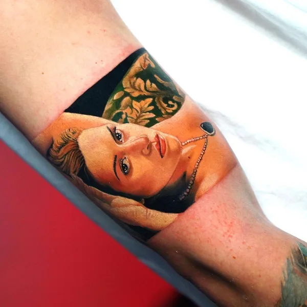 Реализм tattoo by Sergey Sizonenko in Алматы