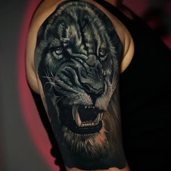 Реализм tattoo by Sergey Sizonenko in Алматы