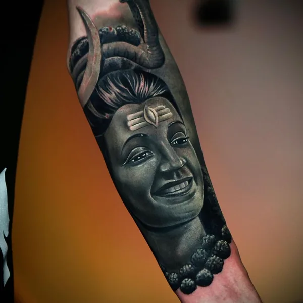 Реализм tattoo by Sergey Sizonenko in Алматы
