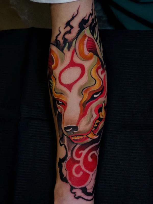 color japanese 타투 부위 forearm #61450 | 타투이스트 Дмитрий Коновалов