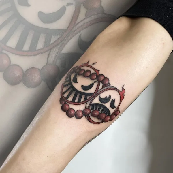Graphic tattoo by kirill.k._tattoo in Павлодар