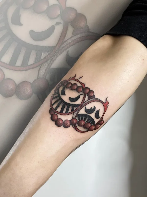 color cartoon tatouage sur forearm #61455 | Artiste tatoueur kirill.k._tattoo