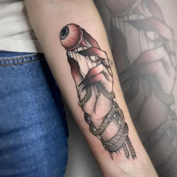 Graphic tattoo by kirill.k._tattoo in Павлодар
