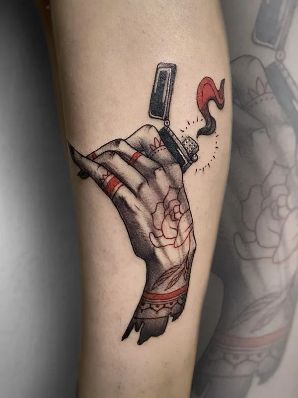 color black and grey tatouage sur forearm #61463 | Artiste tatoueur kirill.k._tattoo