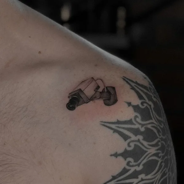 Fine Line tattoo by Heo Metri in Шымкент