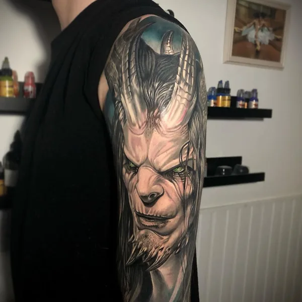 Realism tattoo by Радик Имьяминов in Атырау