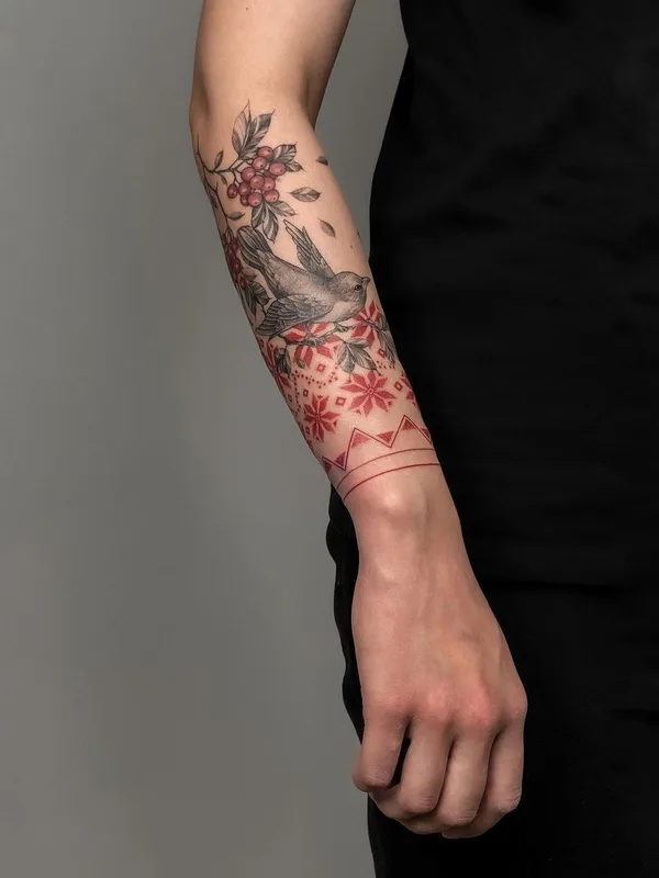 color illustrative 타투 부위 forearm #61557 | 타투이스트 balaussa.art