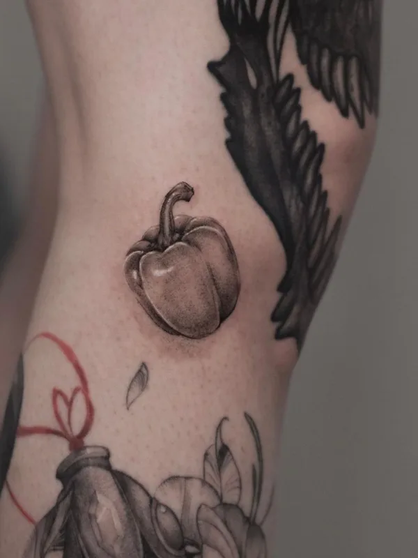 black and grey realism 타투 부위 thigh #61561 | 타투이스트 sab.tatts