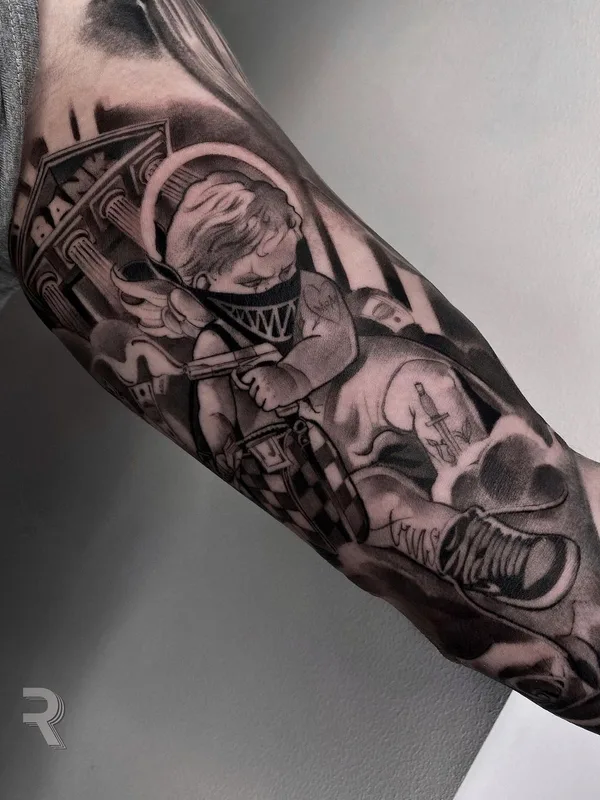 Realism tattoo by Radion Zinyatov in Kelowna