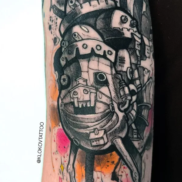 Аниме tattoo by klokovtattoo in Алматы