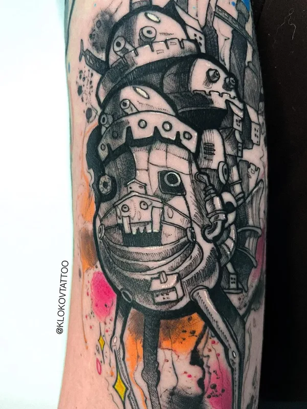 black and grey sketch tattoo auf forearm #61595 | Tätowierer klokovtattoo