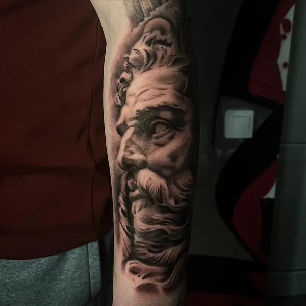 Реализм tattoo by Vladlena Wind in Алматы