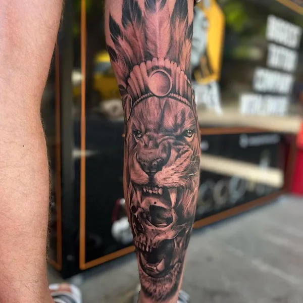 Реализм tattoo by Vladlena Wind in Алматы