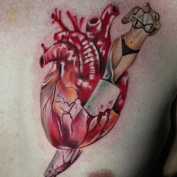 Реализм tattoo by Vladlena Wind in Алматы