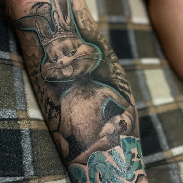 Реализм tattoo by Vladlena Wind in Алматы