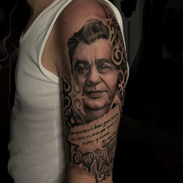 Реализм tattoo by Vladlena Wind in Алматы