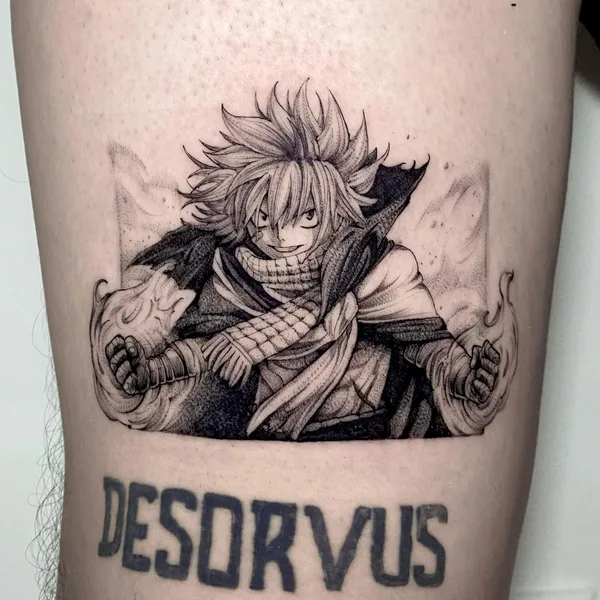 Аниме tattoo by Abra Tattoo in Алматы