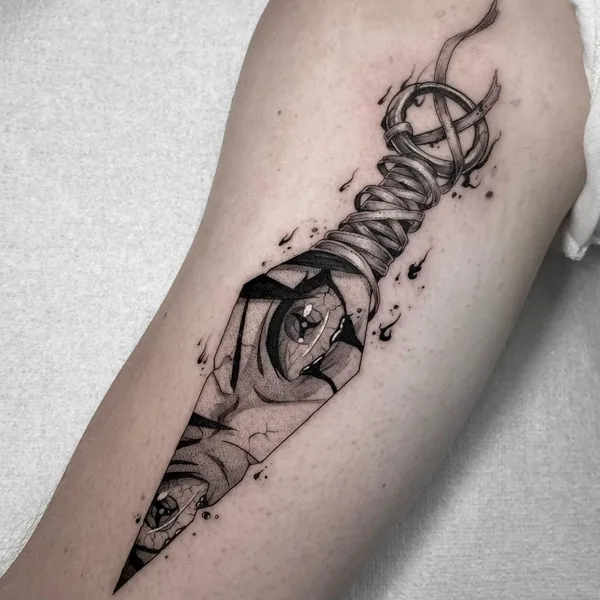Аниме tattoo by Abra Tattoo in Алматы