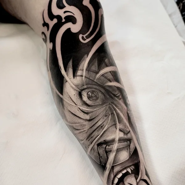 Аниме tattoo by Abra Tattoo in Алматы